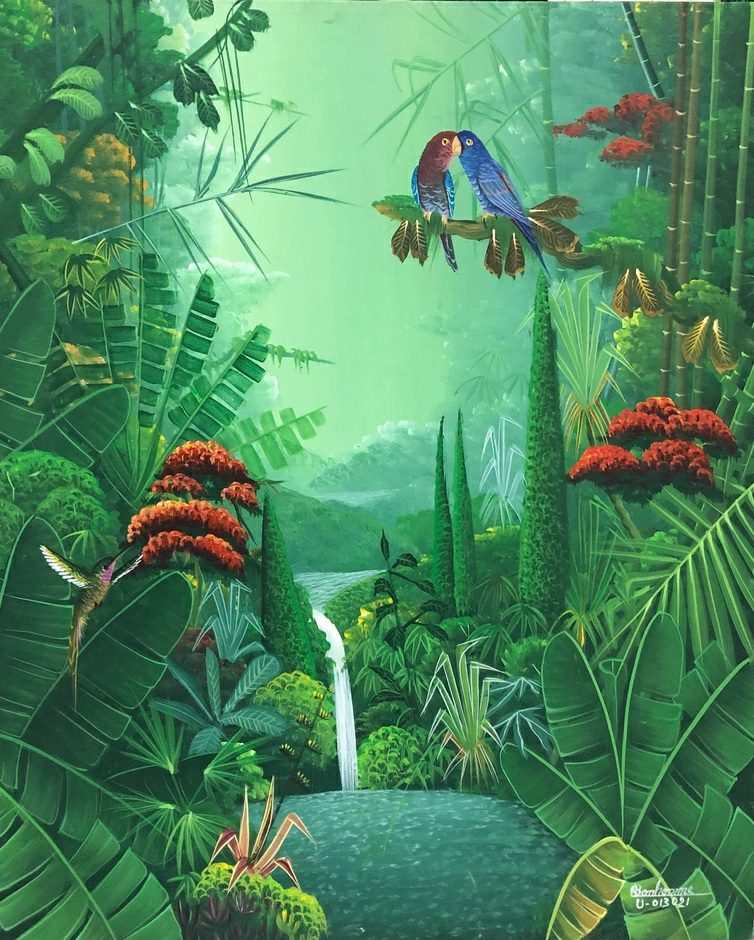 ALBOTT BONHOMME - TROPICAL JUNGLE - Embassy of Haiti